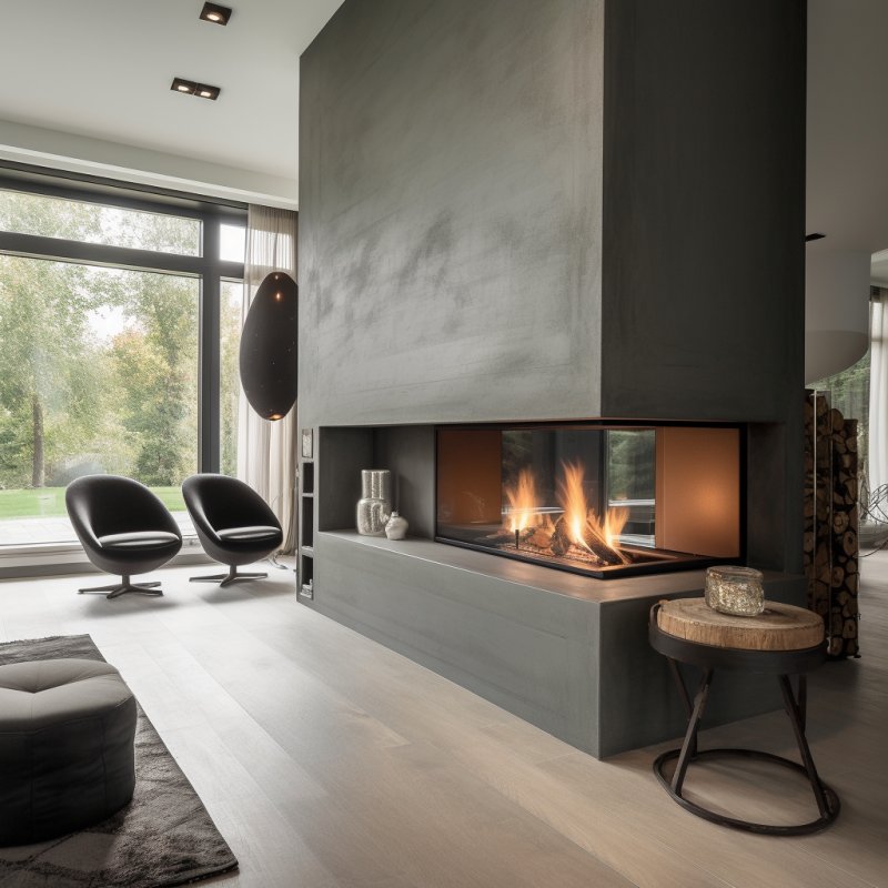 Nowoczesne kominki w domu: efektywność i design