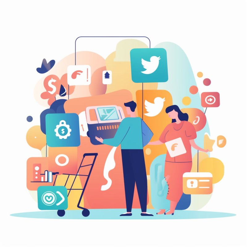 Promowanie kodów rabatowych w mediach społecznościowych.