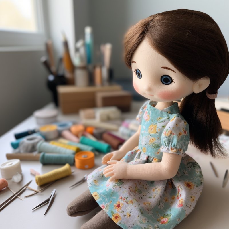 Ubranka dla lalek: twórczy świat marzeń