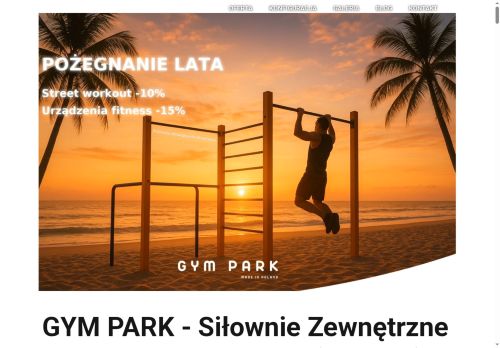 GYM PARK przestrzeń do aktywności fizycznej GYM PARK przestrzeń do aktywności fizycznej