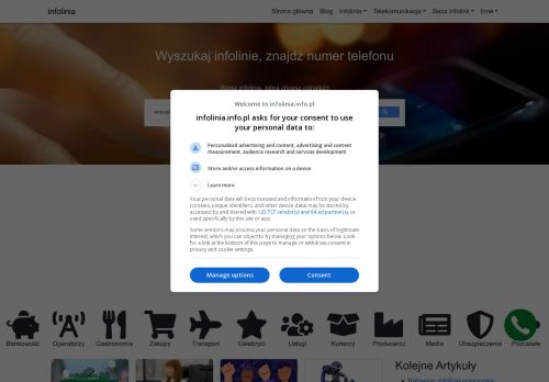 Centralna baza numerów i pomoc w identyfikacji Centralna baza numerów i pomoc w identyfikacji