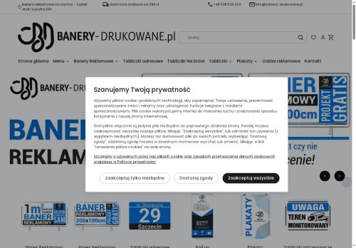 Profesjonalna reklama wizualna i produkty promocyj