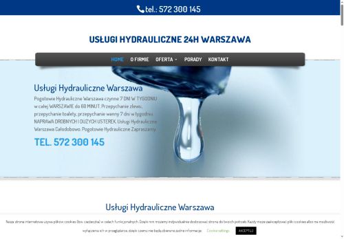 Hydraulik Warszawa pilne awarie