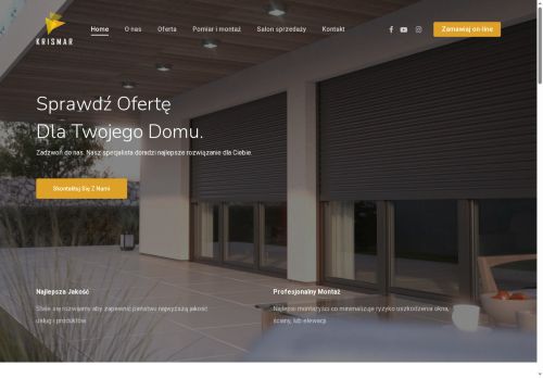 Rolety materiałowe Krismar