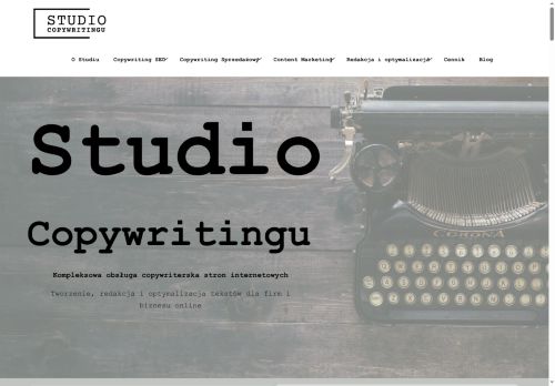 Web copywriter