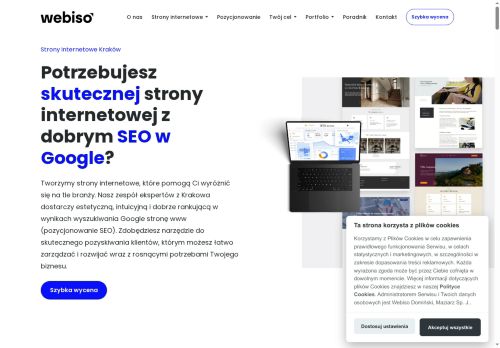 Webiso marketing internetowy SEO strony Krakow